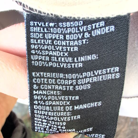 Sebby Double Breasted Cream SoftShell Trench Coat Detachable Hood Women's Large - Picture 6 of 10